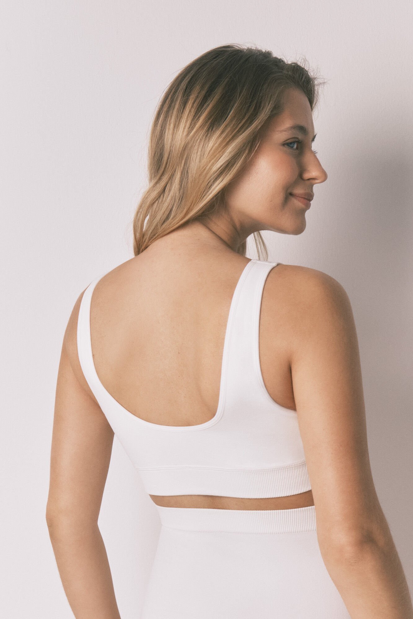 Women'secret Brasier maternity halter cruzado blanco FANTASTIC