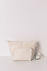 Women'secret Neceser mediano de neopreno con estampado de Harry Potter en color blanco marfil