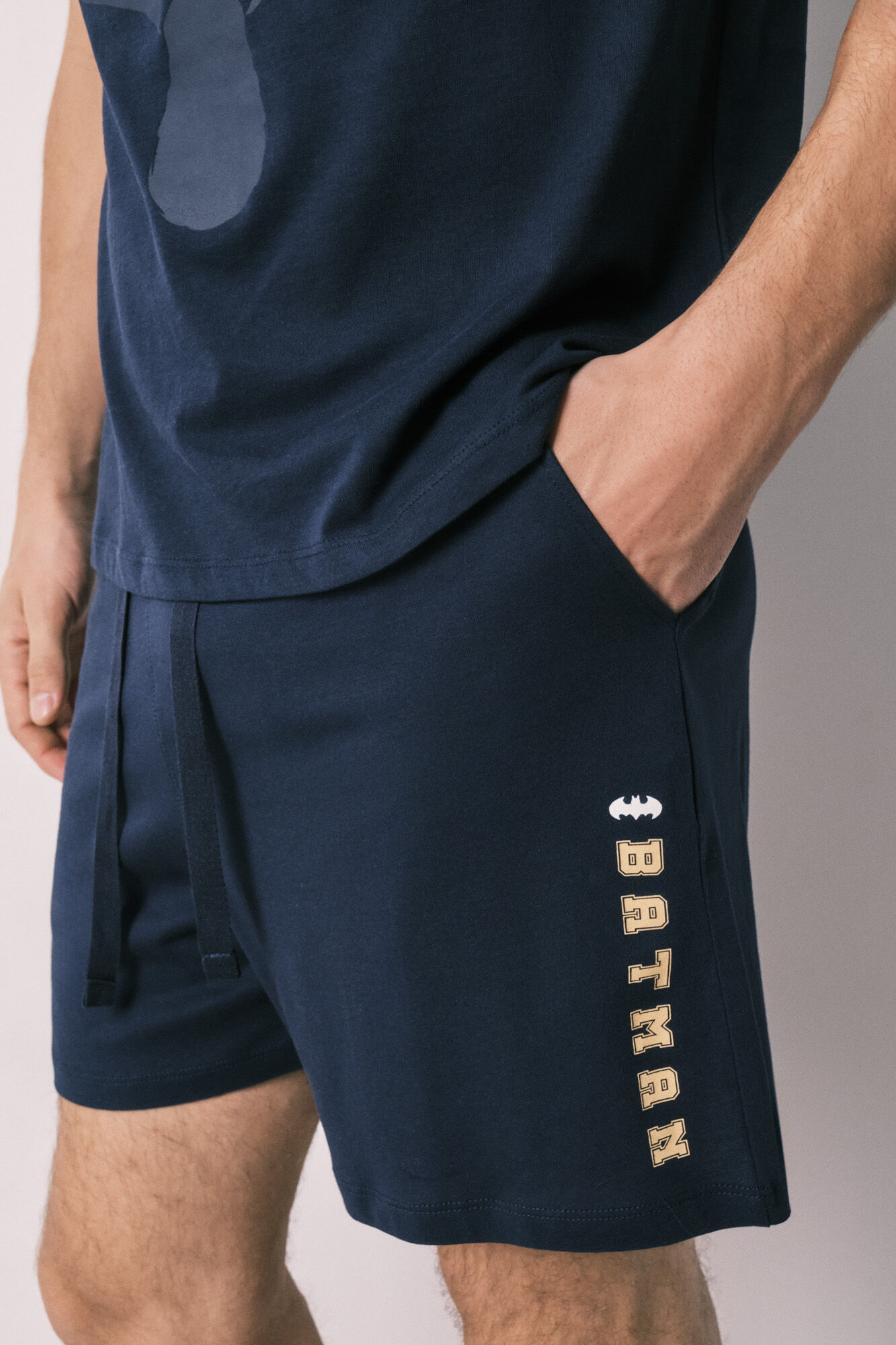Women'secret Pijama corta de hombre de algod&oacute;n Batman