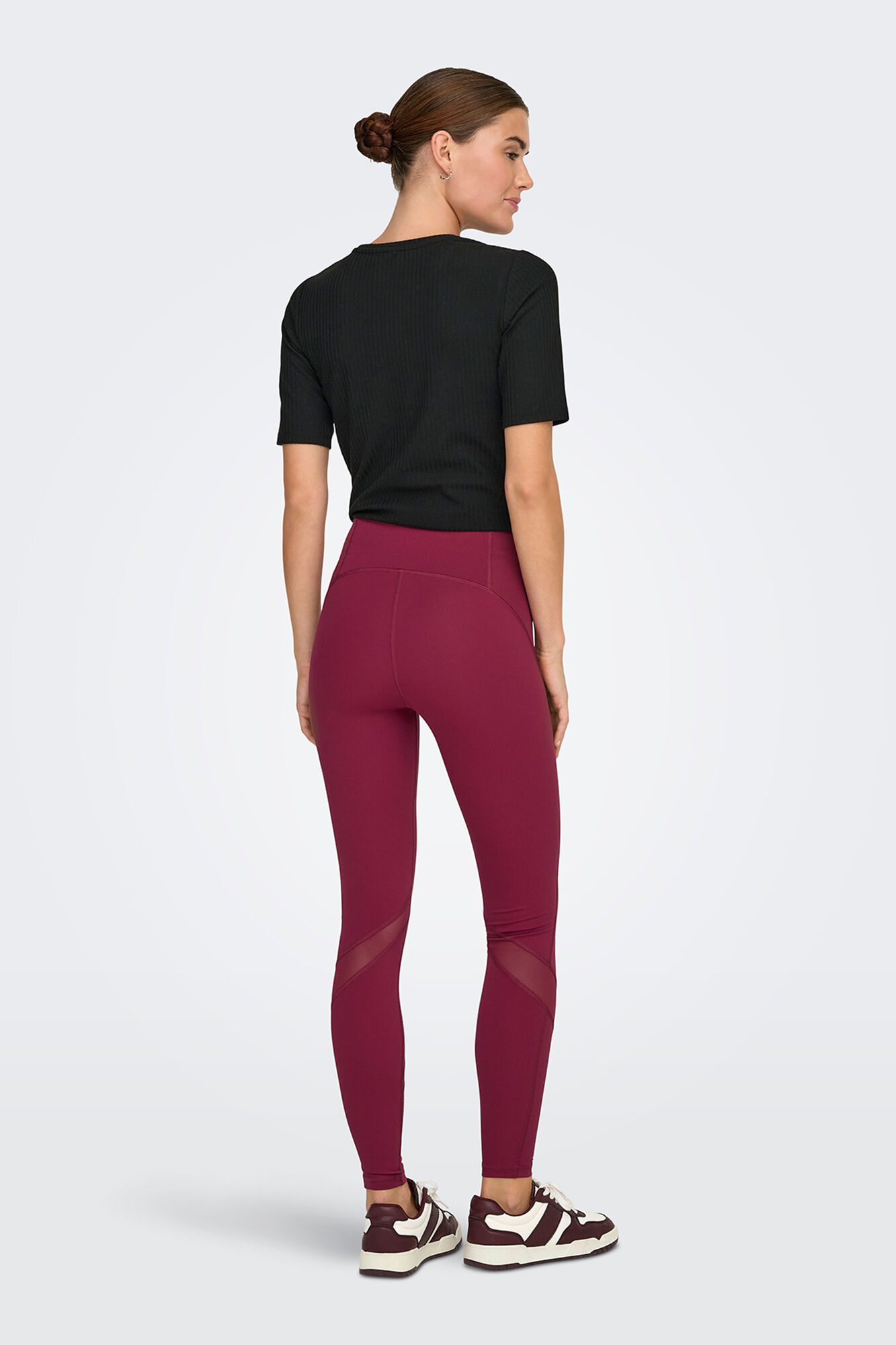 Only Play Legging con detalle de malla B-Dry