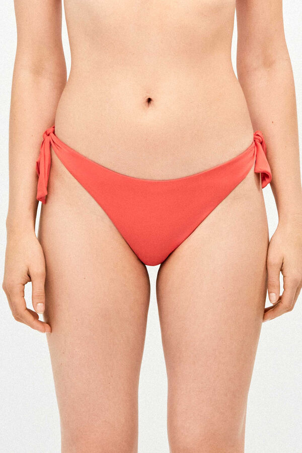 Gisela Panty bikini brasile&ntilde;a ajustable rojo