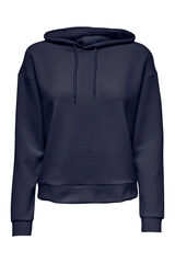 Only Play Sudadera básica con capucha azul