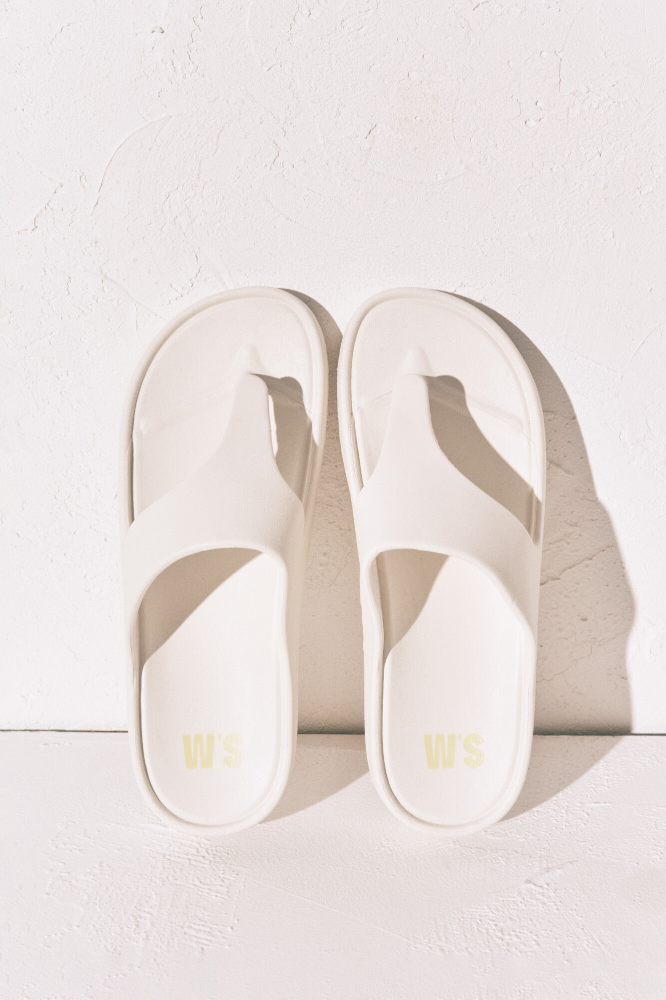 Women'secret Chanclas de goma eva blanco