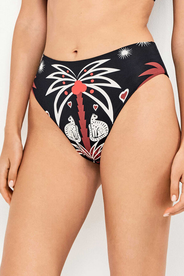 Gisela Panty bikini de tiro s&uacute;per alto blanco