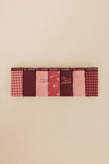 Womensecret Pack 7 panties algodón La Vecina Rubia rosa