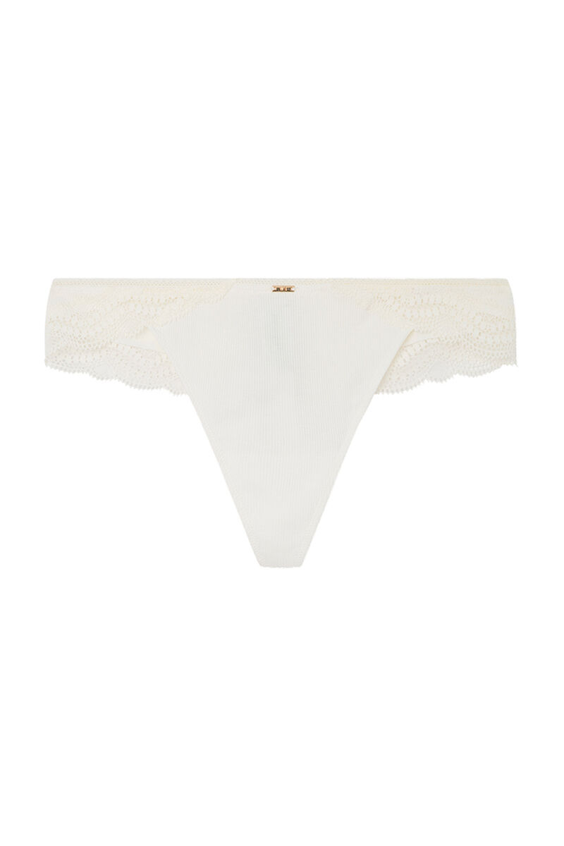 Tanga bianco hotsell