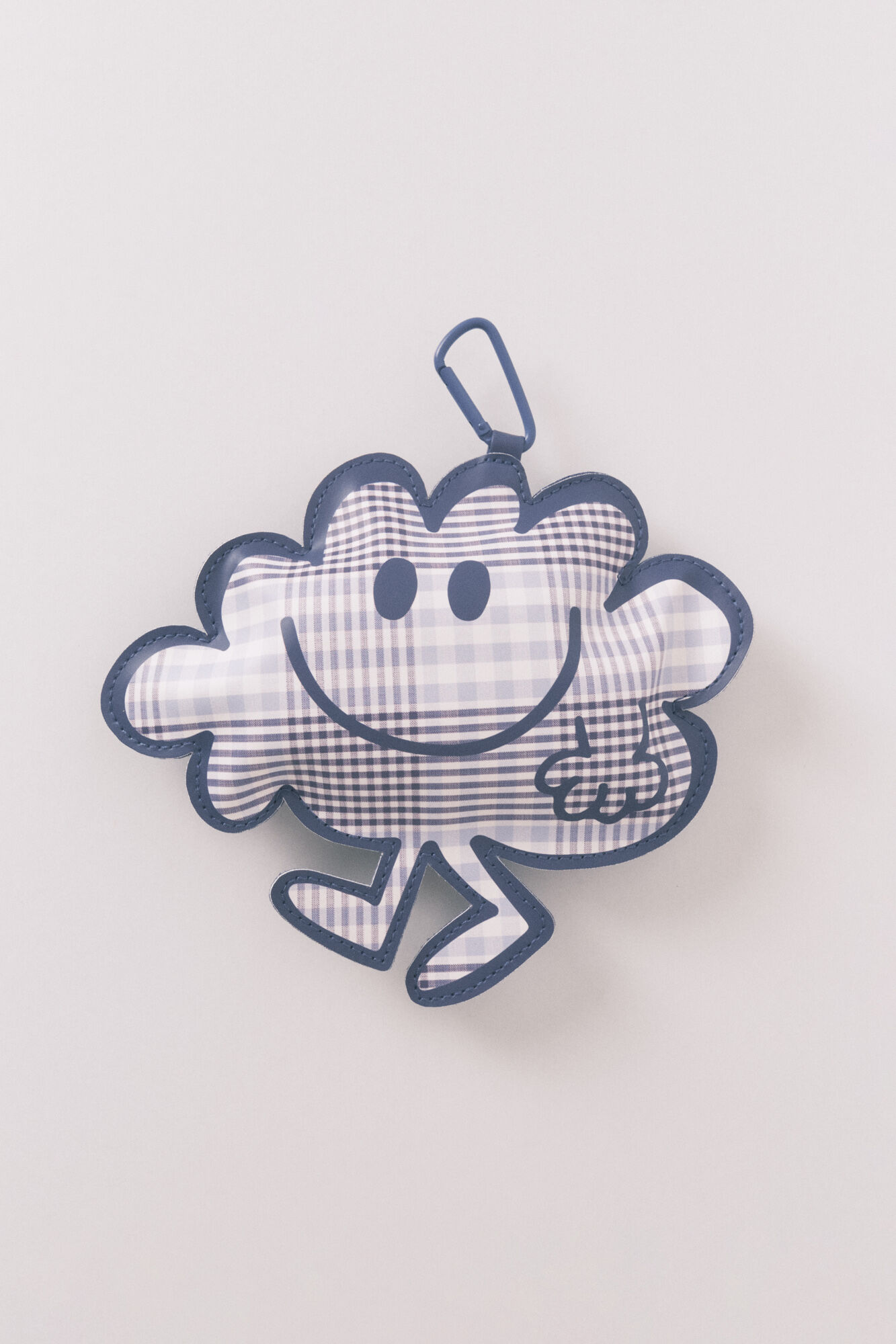 Women'secret Llavero-bolsa plegable cuadros azul Mr.Men