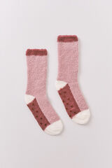 Women'secret Calcetines largos rosas rosa