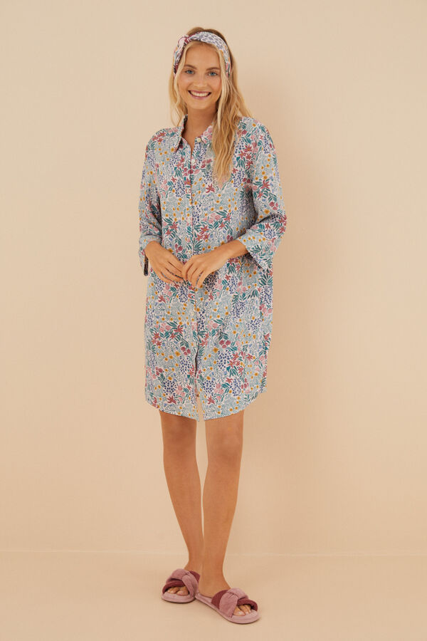 Womensecret Camiseta de dormir estampado flores Moniquilla estampado