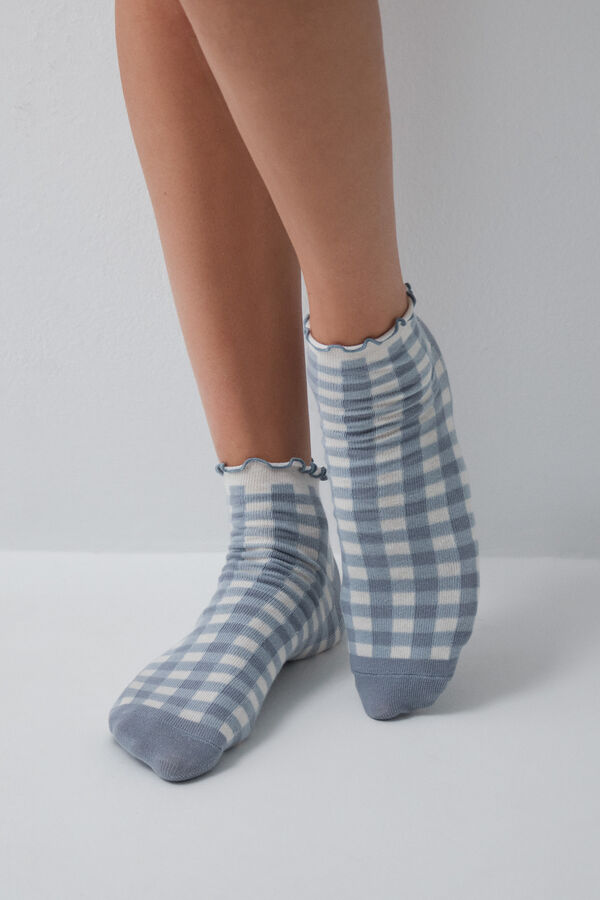 Women'secret Pack 3 calcetines cortos estampado Snoopy estampado