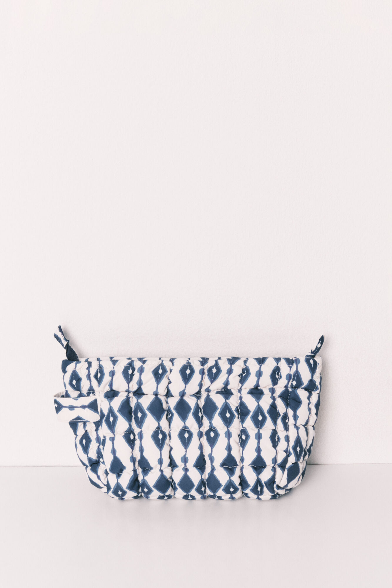 Women'secret Neceser acolchado estampado azul