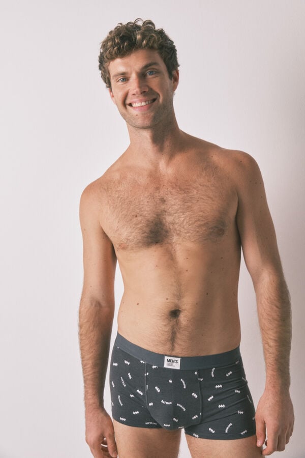 Women'secret Pack de 2 boxer grises de Batman gris