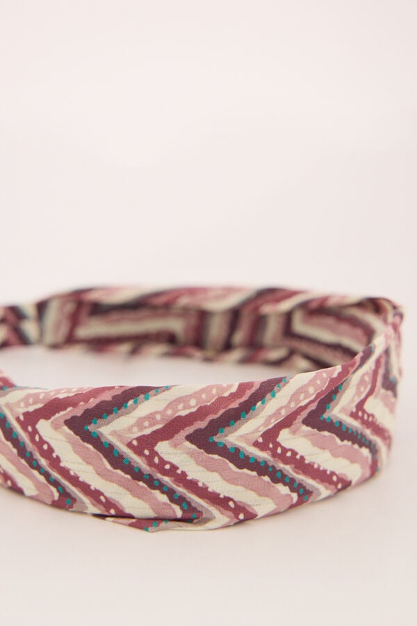 Womensecret Diadema con estampado tribal estampado