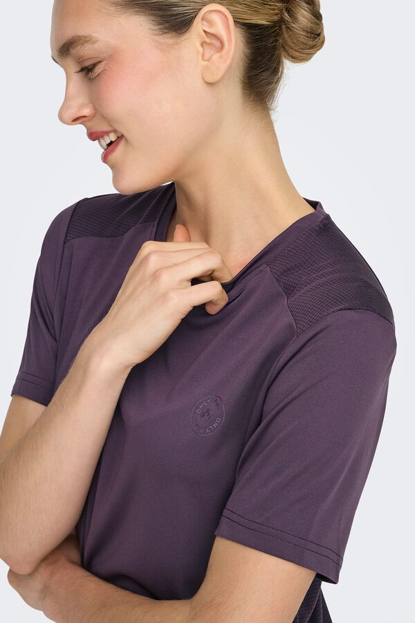 Only Play Playera deportiva morado/lila