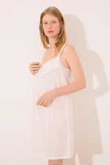 Womensecret Camisón flores "premamá"  rosa