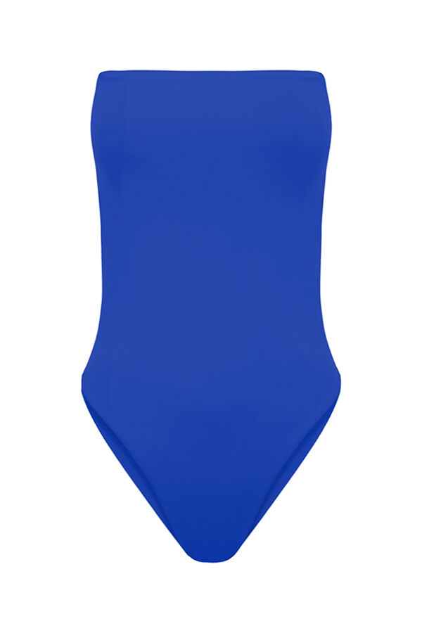 Womensecret Traje de baño bandeau azul azul