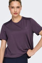 Only Play Playera deportiva morado/lila