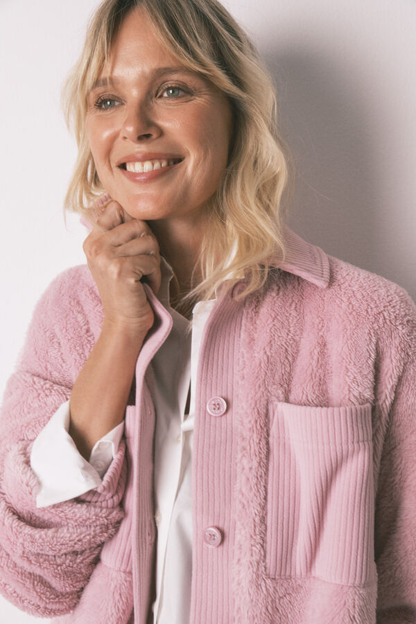 Women'secret Bata rosa esponjosa rosa