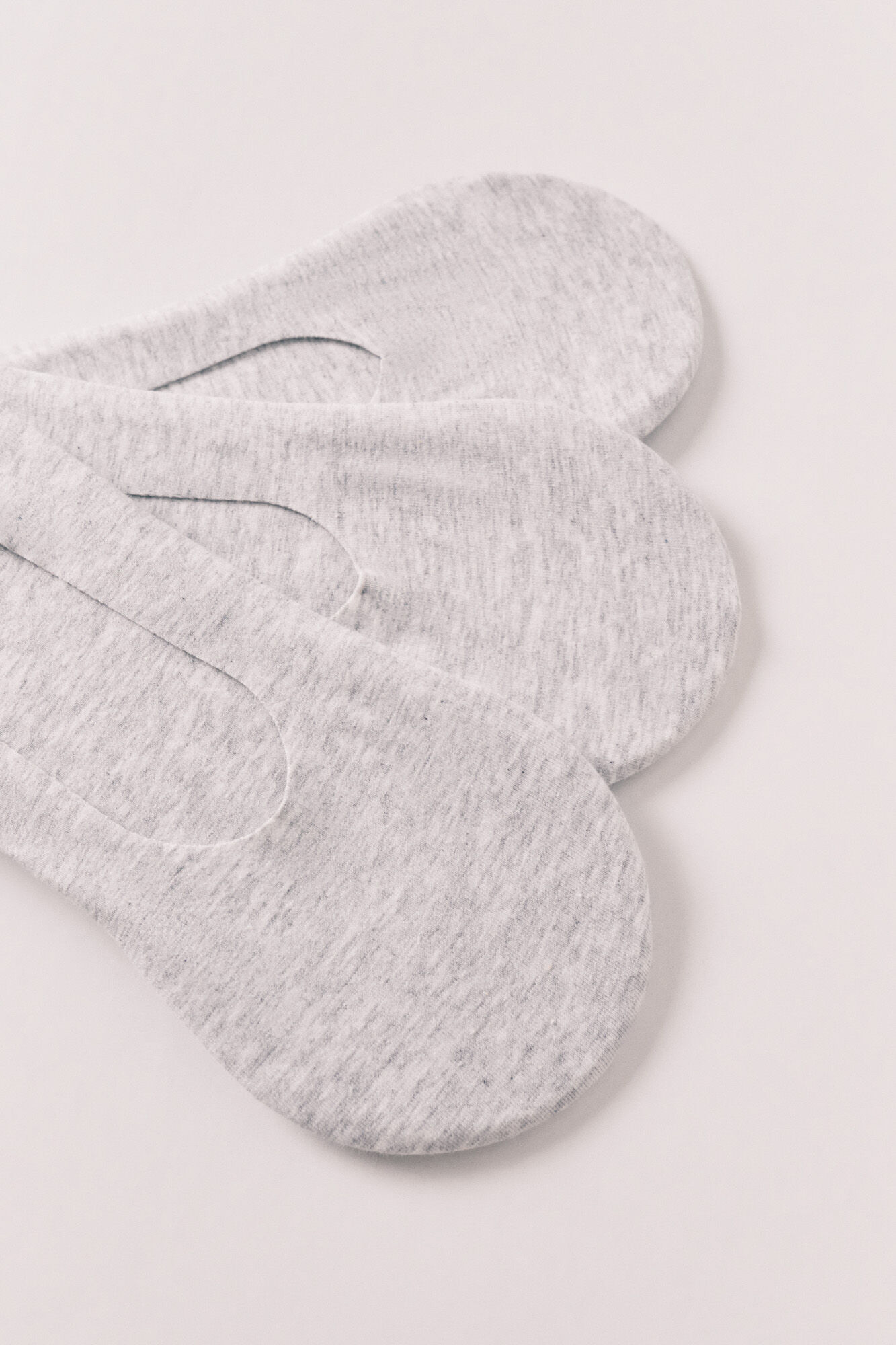 Women'secret Pack de 3 calcetines invisibles neutros