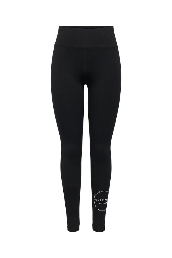 Only Play Legging de tiro alto negro