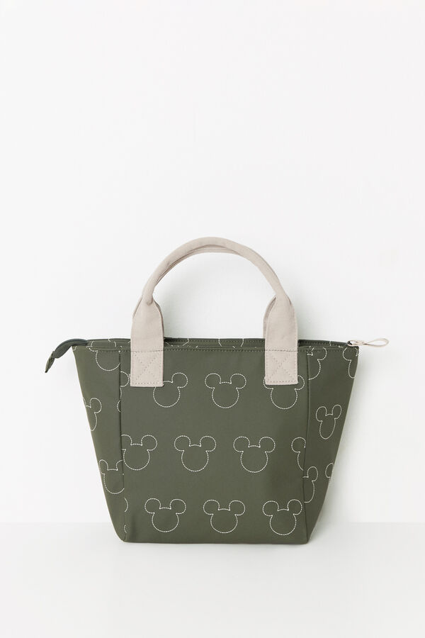 Womensecret Bolsa térmica para alimentos de Mickey Mouse kaki