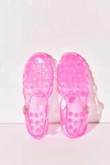 Women'secret Sandalias cangrejeras jelly rosa rosa