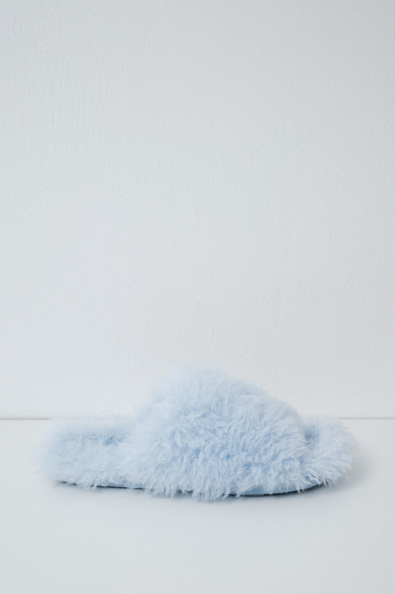 Women'secret Pantunflas de peluche azul