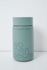 Women'secret Botella tipo termo verde verde