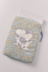 Women'secret Funda para tablet de florecitas Snoopy estampado