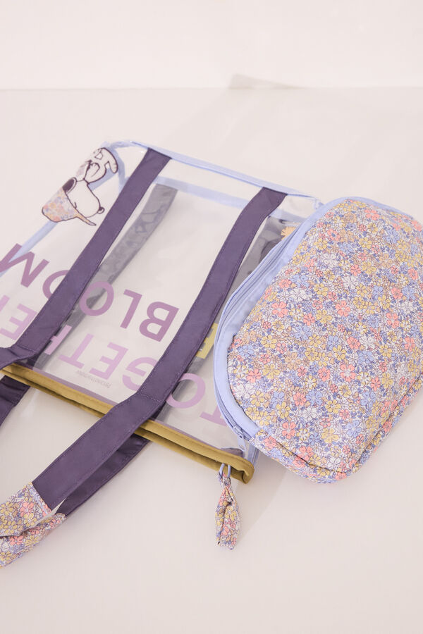 Womensecret Pack de 2 neceseres de Snoopy estampado