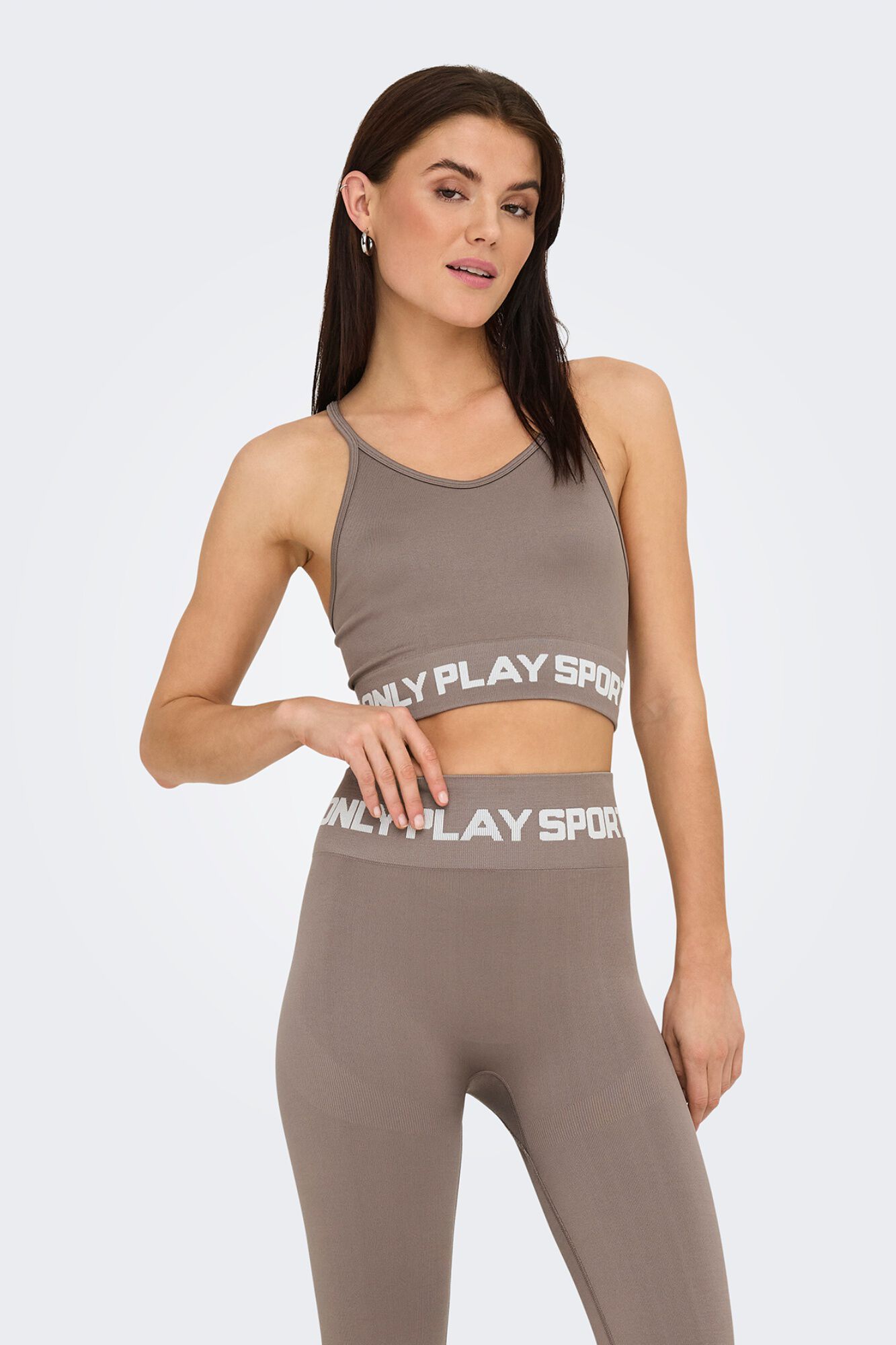 Only Play Sujetador deportivo de tirantes sujecci&oacute;n media