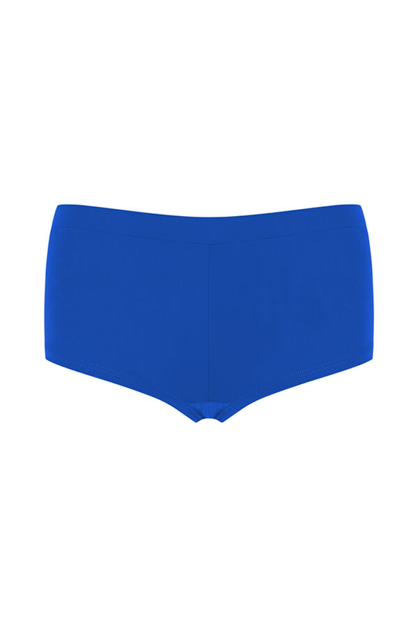 Womensecret Panty de bikini boxer azul azul