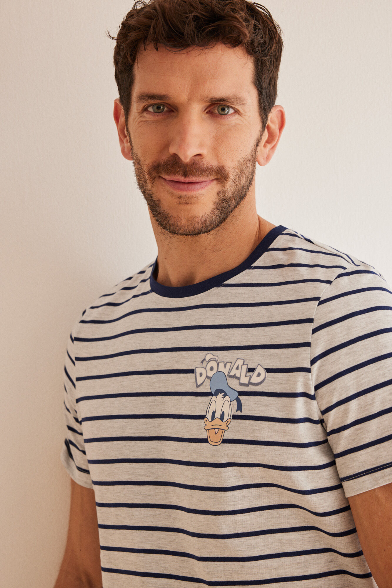 Pijama corta hombre 100 algodon Pato Donald Ropa de dormir de hombre WomenSecret MX