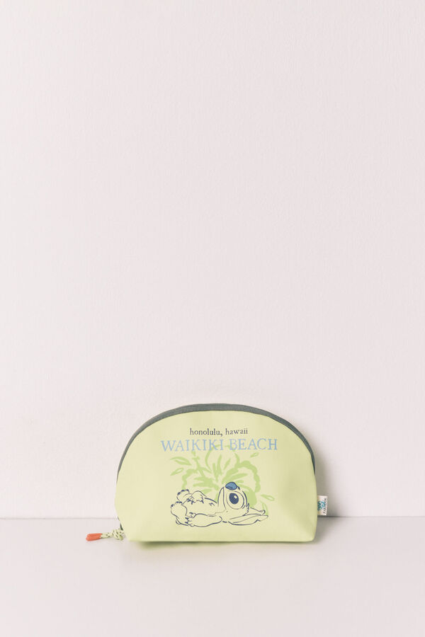 Women'secret Neceser mediano engomado Stitch verde