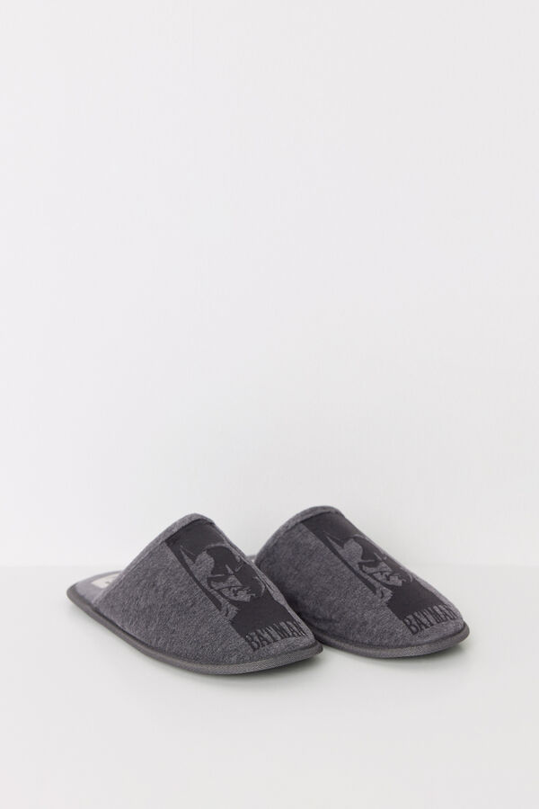 Womensecret Pantuflas casa hombre Batman gris