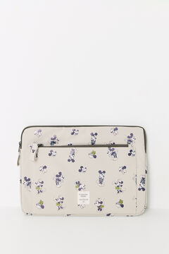 Womensecret Funda para portátil de Mickey Mouse marfil