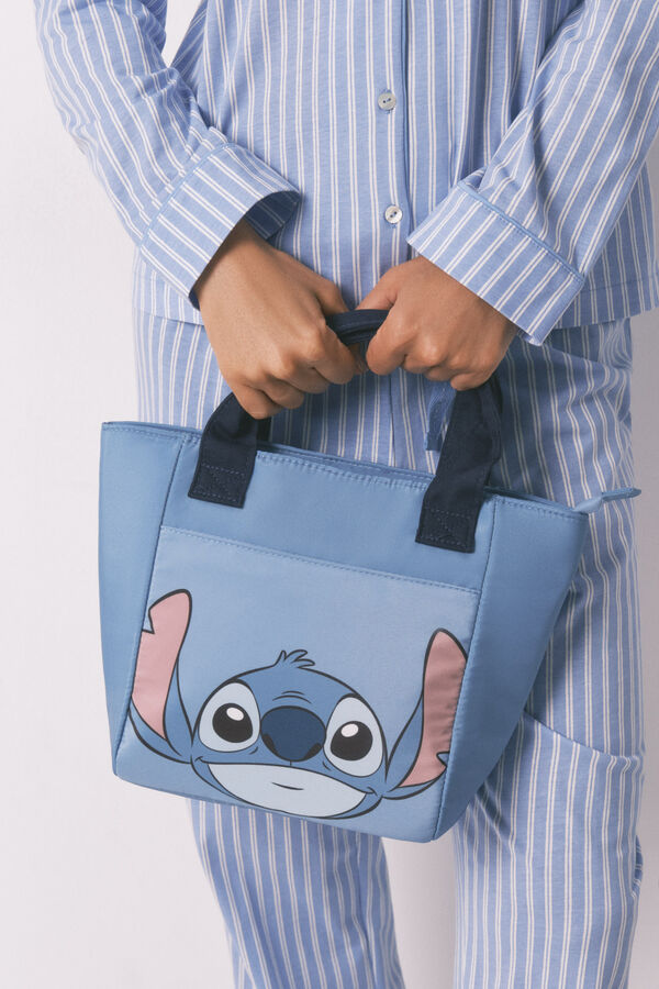 Women'secret Bolsa de almuerzo con puntada azul estampado