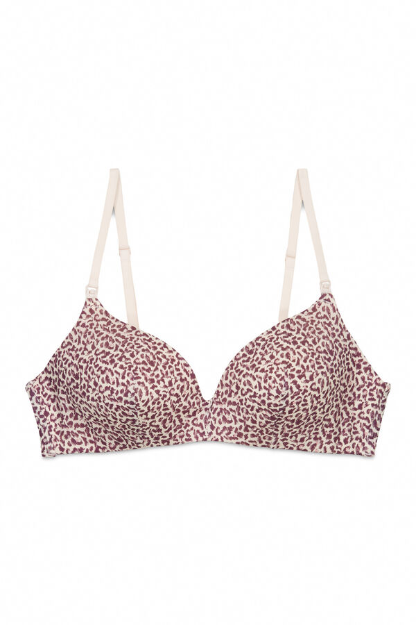 Women'secret Brasier maternity triangular con relleno estampado LOVELY estampado