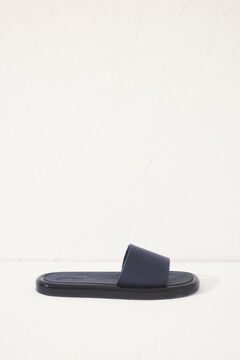 Womensecret Chanclas con pala en color azul marino azul