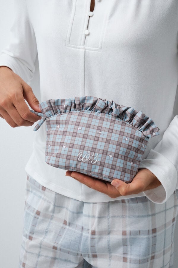 Women'secret Neceser peque&ntilde;o de cuadros Miffy estampado