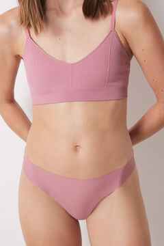 Womensecret Pack 3 panties clásicos microfibra rosa rosa