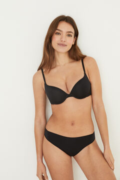 Womensecret GORGEOUS Brasier push-up microfibra negro