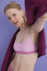 Womensecret Brasier top algodón rosa rosa