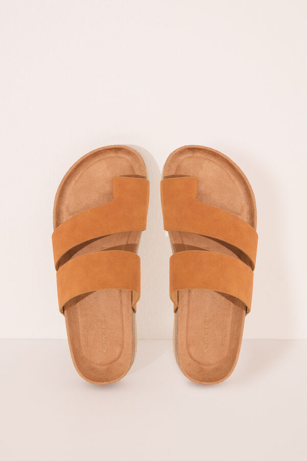 Womensecret Chanclas bio beige café