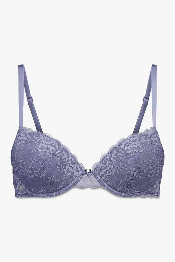 Womensecret BEAUTIFUL brasier de encaje azul azul