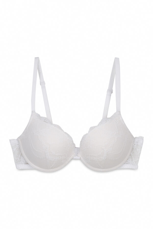 Women'secret Brasier push up de encaje blanco GORGEOUS marfil