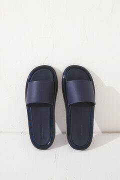 Womensecret Chanclas con pala en color azul marino azul