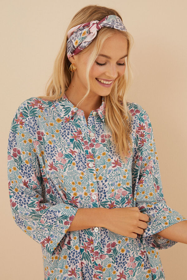 Womensecret Camiseta de dormir estampado flores Moniquilla estampado
