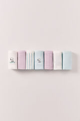 Women'secret Pack 7 panties brasile&ntilde;os de algod&oacute;n estampado Snoopy estampado