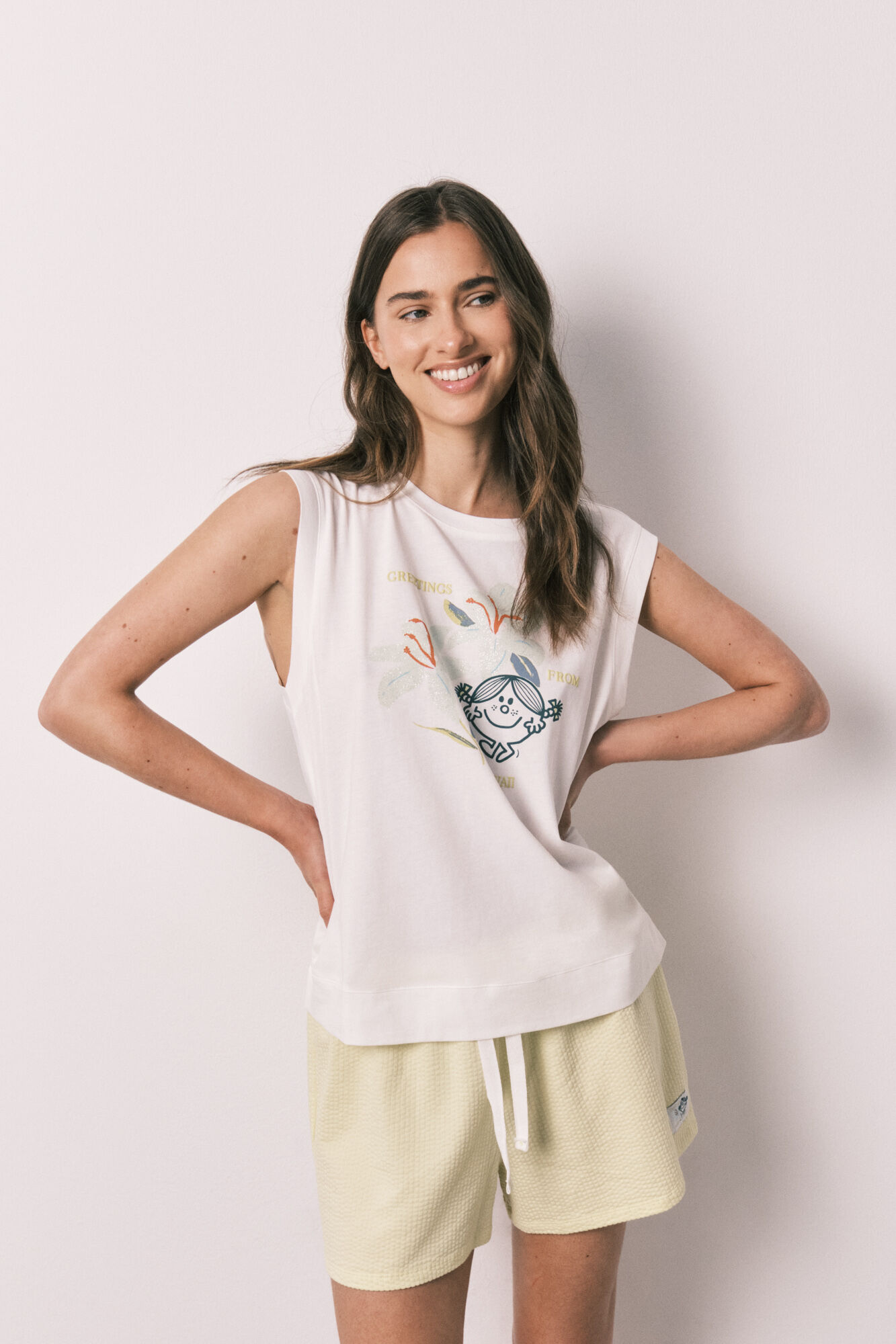 Women'secret Pijama corta sin mangas Little Miss&trade;